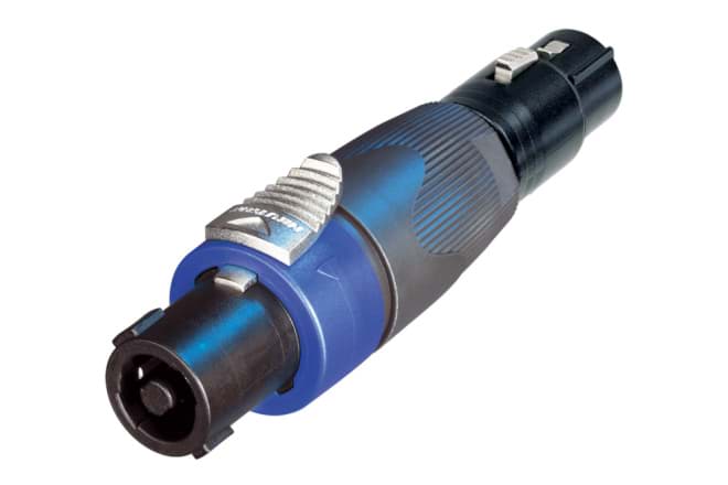 adapter speakON 4p <> XLR-3p-female