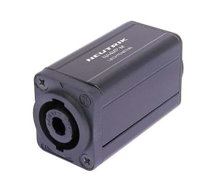 adapter speakON 4p (1+/1-) <> XLR male (D-housing)