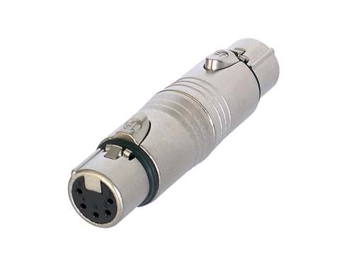 adapter XLR-5p-female <> XLR-5p-female