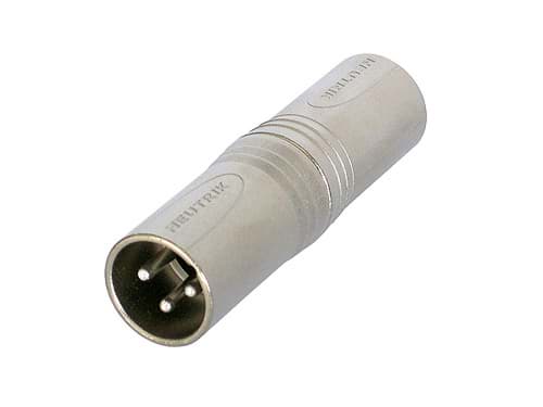 adapter DMX XLR 3p male <> 5p male