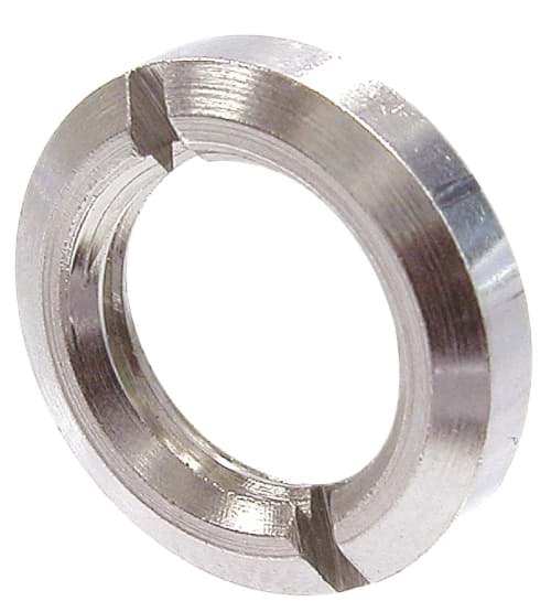 slim-line nut nickel plated