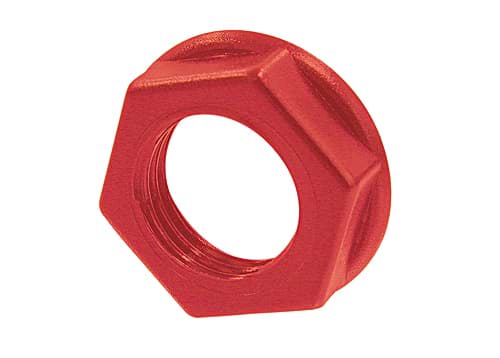 slim-line nut PVC rood