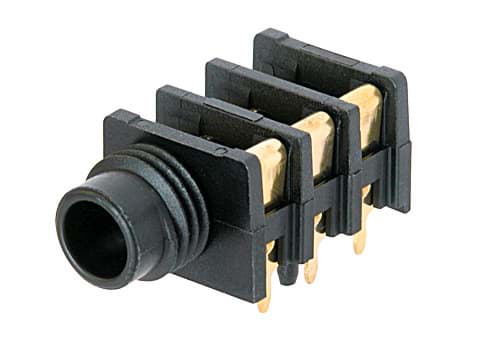 slim-line stereo/pvc-nose goud