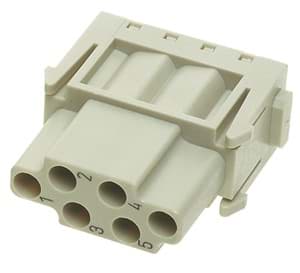 Han module E6 female 1mod.