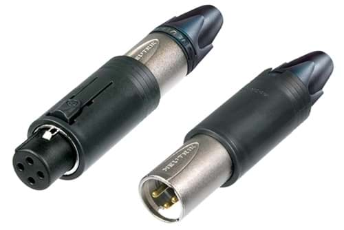 convertCON XLR 3p kabeldeel nikkel