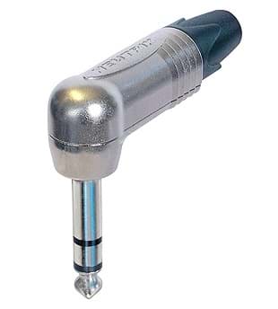 jack 6,3mm profi steker haaks 3-polig nikkel nikkel
