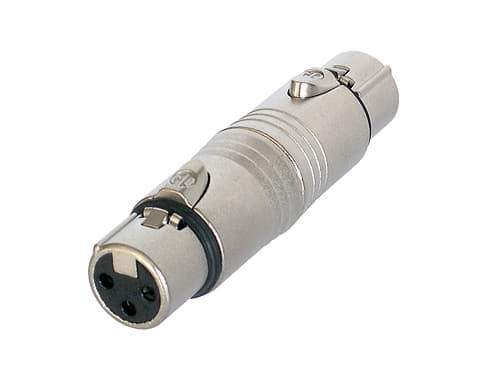 adapter DMX XLR 3p female <> 5p female