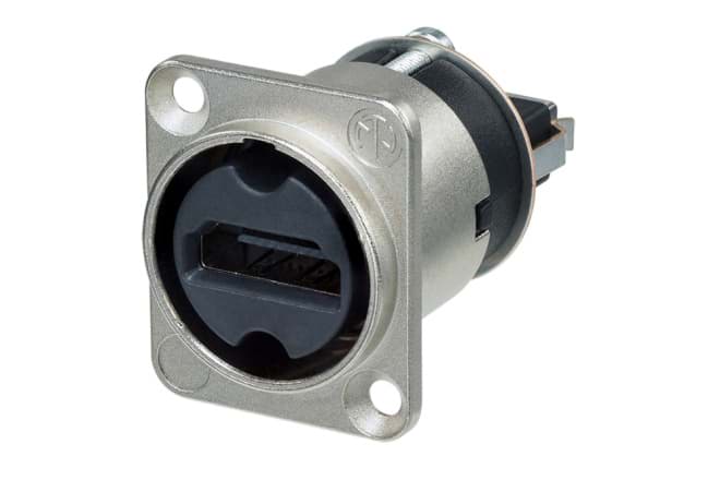 koppelbus HDMI 2.0 19p in D-housing nickel