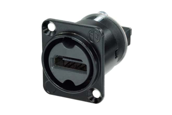 koppelbus HDMI 2.0 19p in D-housing black