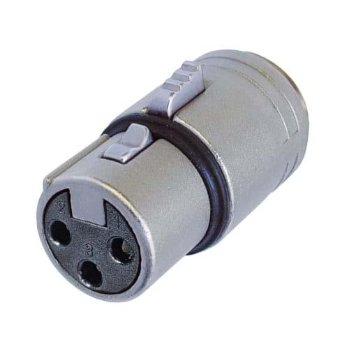 MODULE XLR-3p-female M17 outside