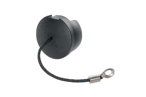 afdekkapje tbv XLR-fem / BNC / RCA