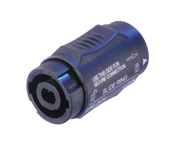 speakON 4-polig koppeladapter vergrendelbaar