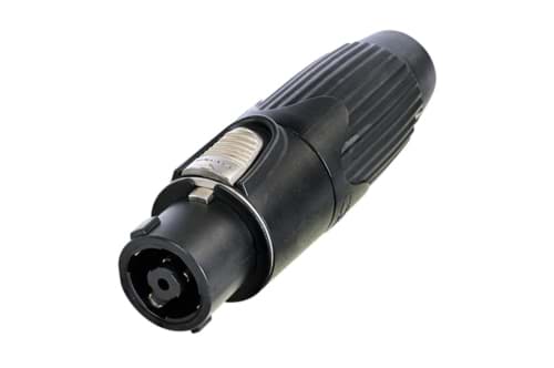 speakON 8-polig kabeldeel Touring female zwart IEC62368-1