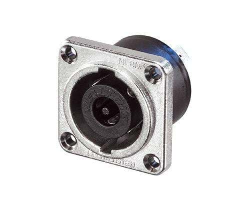 speakON 8-polig chassis male metaal nikkel