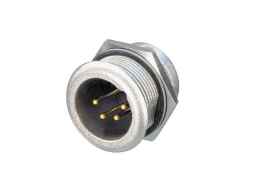 XLR chassis-rond MPR-HD 4p male