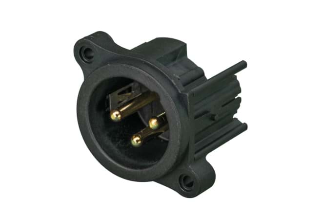 XLR chassis A 3 pin pen PCB-HL