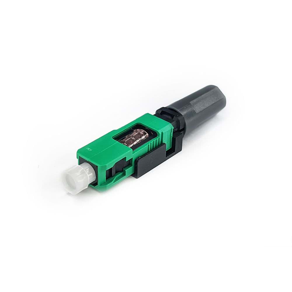 EasyFiber Premium Field connector SingleMode OS2 SC/APC 250/900um