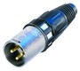 XLR kabeldeel 4 pin pen RF krimp op afscherming