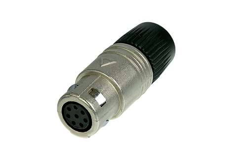 neutriCON kabeldeel soldeer female nikkel