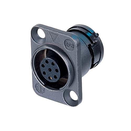 neutriCON chassis soldeer female zwart