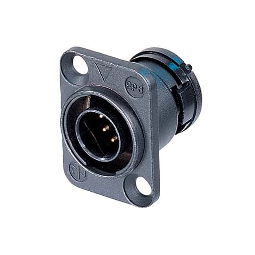 neutriCON chassis soldeer male zwart