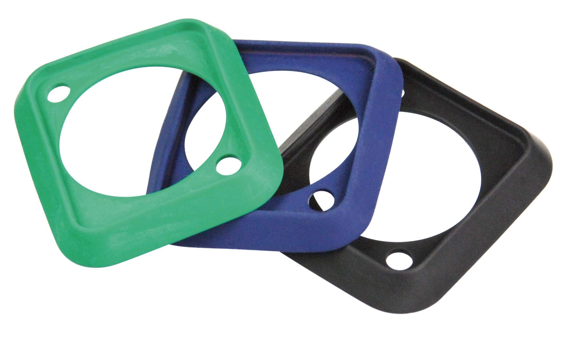 pakking rubber tbv chassis-D groen