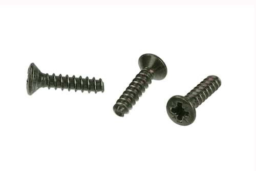 schroef series E 2.9x12mm zwart