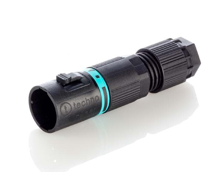 micro-TEEPLUG kabeldeel 2p pen 10A D5.8-6.9 IP68