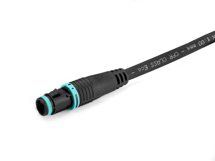 aansluitkabel TH381-female LNE H05RN-F 3G0,75  1.0m aangespoten