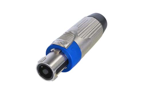 speakON 4-polig kabeldeel female Touring nikkel IEC62368-1