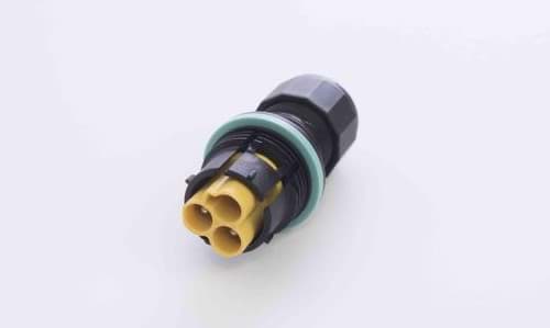 TEEPLUG TH384 kabeldeel 2p pen schroef 17,5A D7-12 IP68
