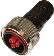 TEEPLUG metallock kabeldeel 3p(2p+PE) bus schroef 25A IP68 BULK