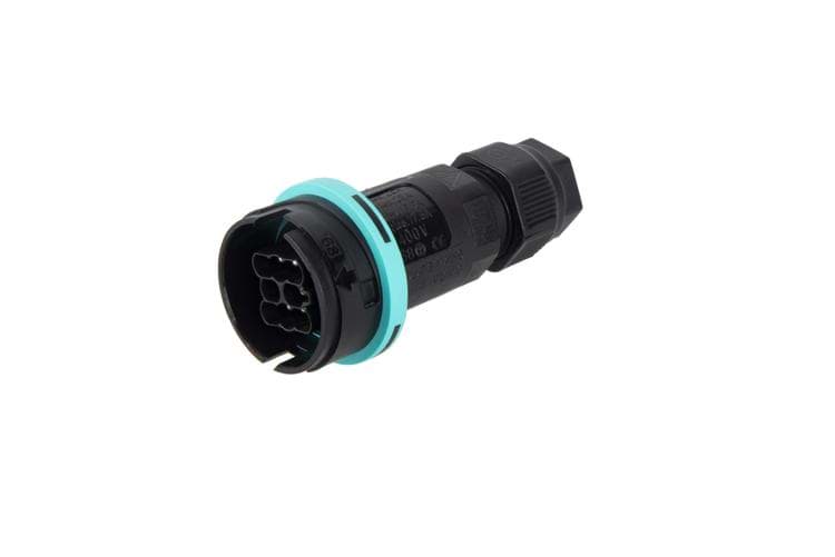 TEEPLUG TH405 kabeldeel 8p(7p+PE) pen schroef D7-14 IP68
