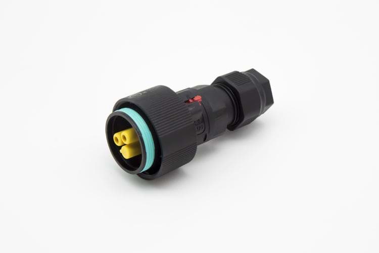 TEEPLUG TH405 kabeldeel+moer 2p bus schroef 25A D7-14 IP68