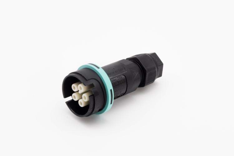 TEEPLUG TH405 kabeldeel 5p(4p+PE) bus schroef D7-14 IP68 grijs