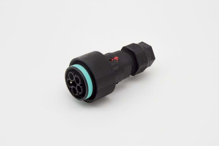 TEEPLUG TH405 kabeldeel+moer 5p(4p+PE) pen schr. D7-14 IP68 BULK