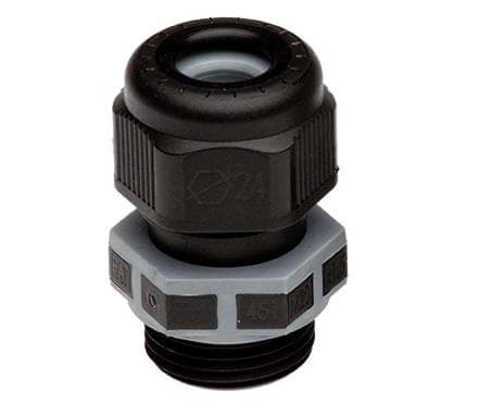 wartel kunststof IP68 PG16 doorlaat 10,5-14mm tap=8mm zwart TEEGLAND