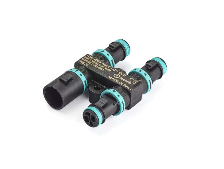 verdeler TEEBOX 4-weg-H 10A 2 polig IP68