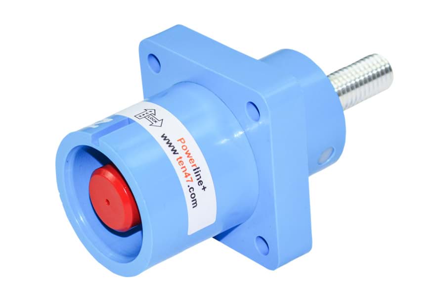 Powerline QC panel-source 750A M12 Post N blue