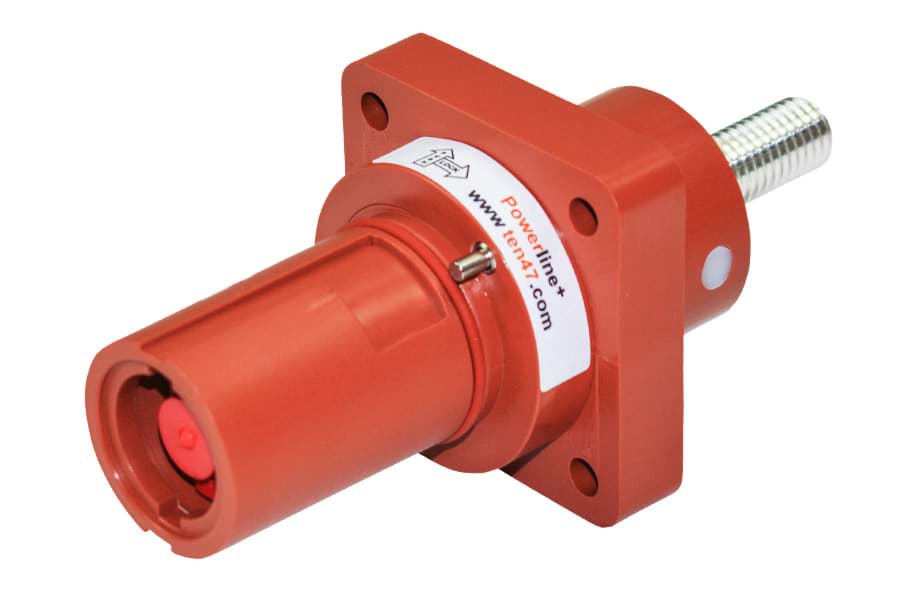 Powerline QC panel-drain 750A M12 Post L1 brown