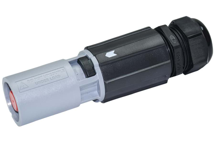 Powerline QC cable-source screw 120/150mm2 d=21-26mm L3 grey