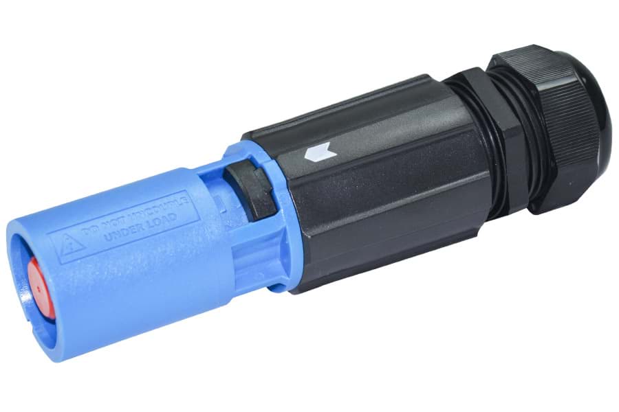 Powerline QC cable-source screw 120/150mm2 d=21-26mm N blue