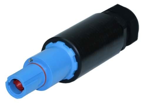 Powerline cable-drain 300mm2 BIMETAL d=33-37mm N blue