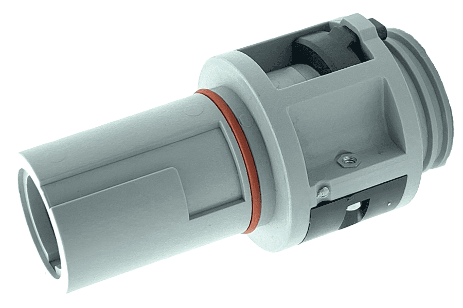 Powerline QC insulator cable-drain L3 grey S-lock