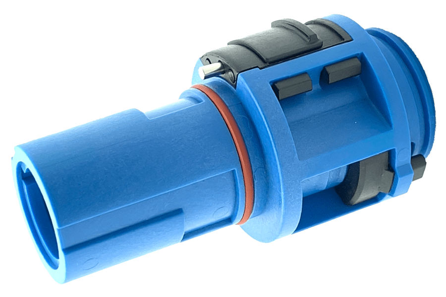 Powerline QC insulator cable-drain N blue S-lock