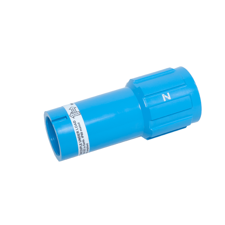 Powerline insulator cable-source N blue