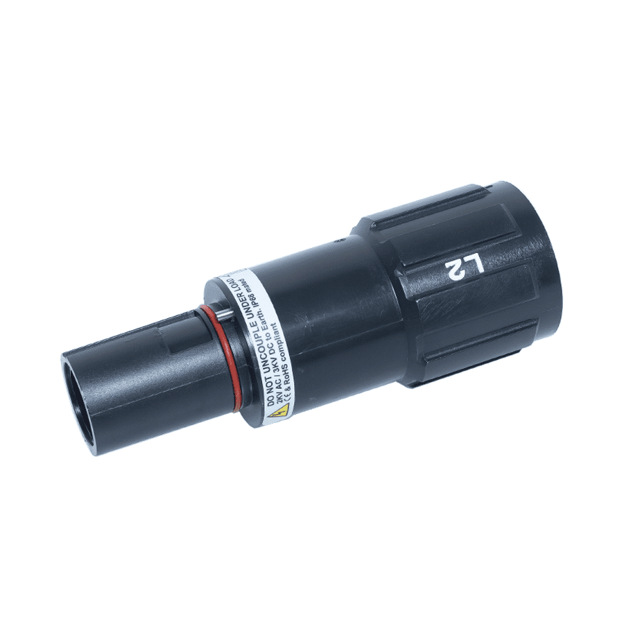 Powerline insulator cable-drain  L2 black