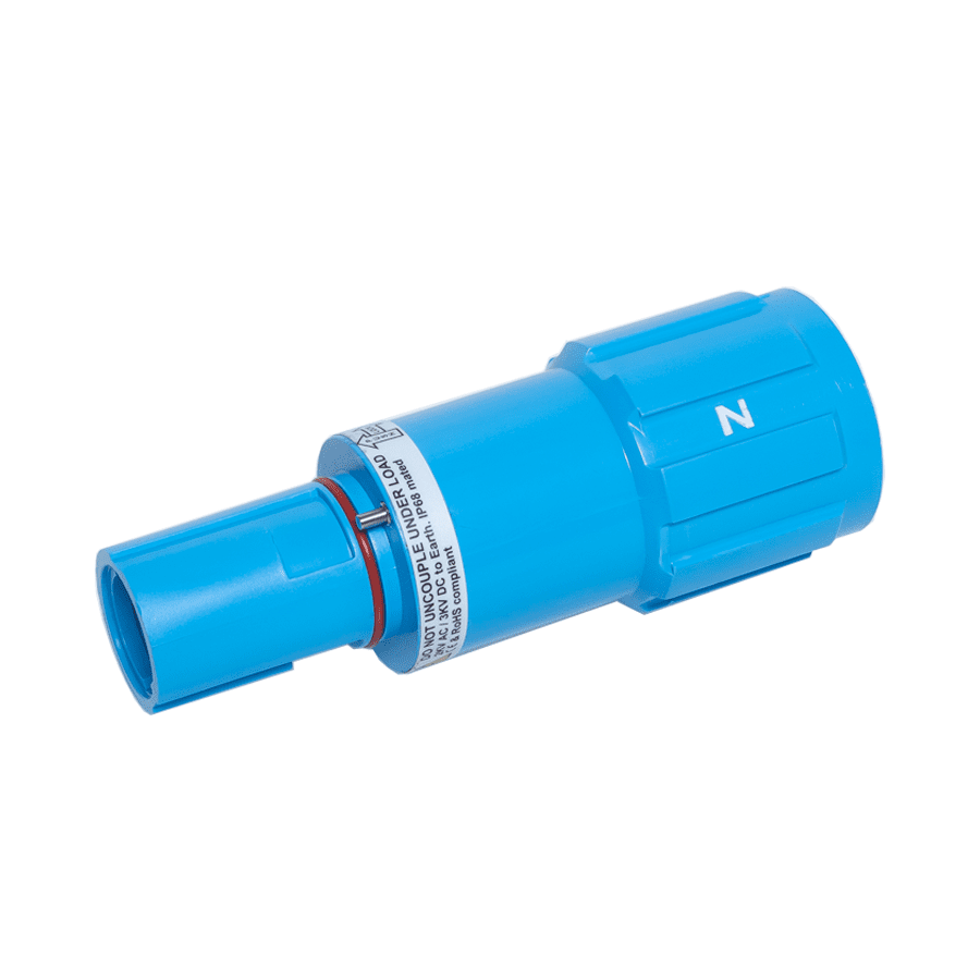 Powerline insulator cable-drain  N blue