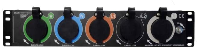 PowerLine SequentialBox 750A Drain EU 2HE met afdekkappen