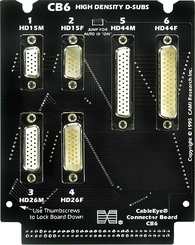 Connector Board Set CB6 (HD15 HD26 HD44)